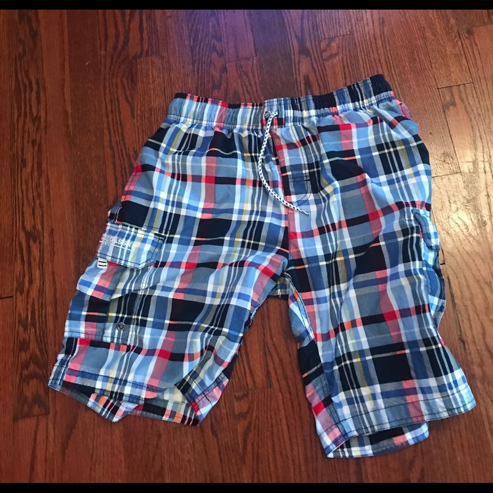 Great barely worn swim shorts. Like new M